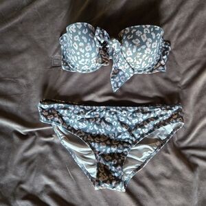 Leopard Print Bikini Set